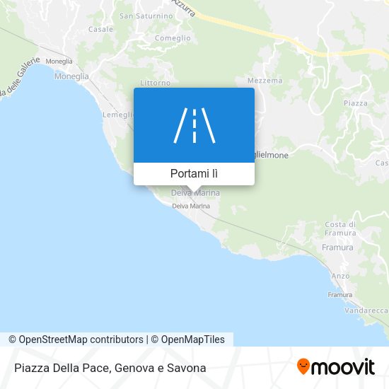 Mappa Piazza Della Pace