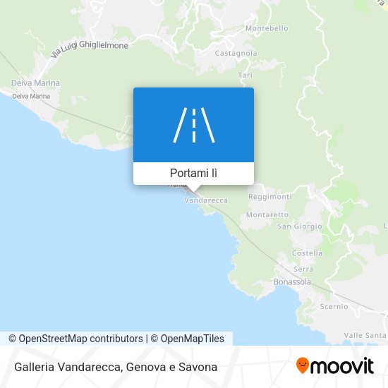 Mappa Galleria Vandarecca