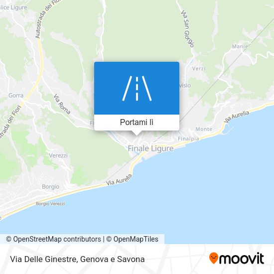 Mappa Via Delle Ginestre