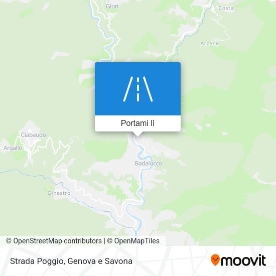 Mappa Strada Poggio
