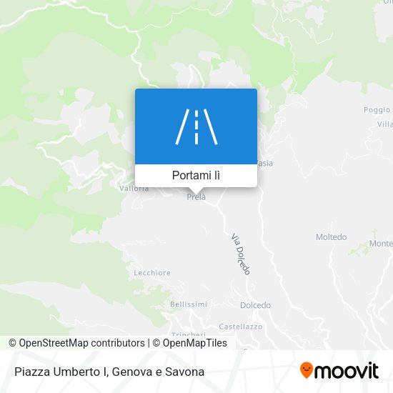 Mappa Piazza Umberto I