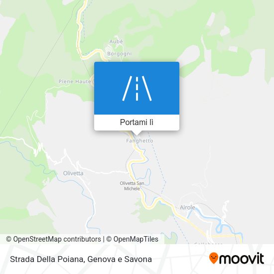 Mappa Strada Della Poiana