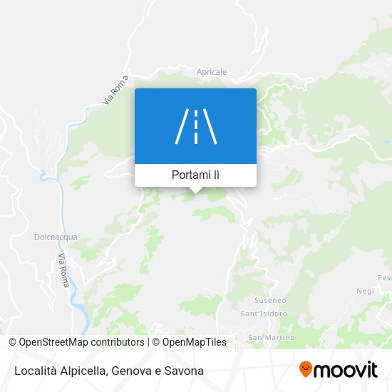 Mappa Località Alpicella