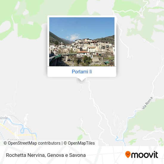 Mappa Rochetta Nervina