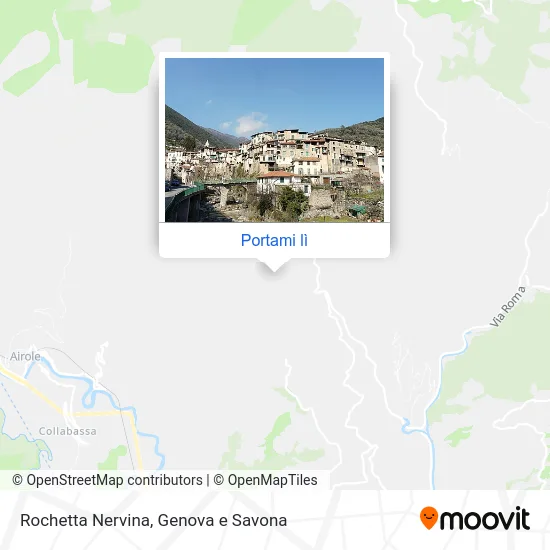 Mappa Rochetta Nervina