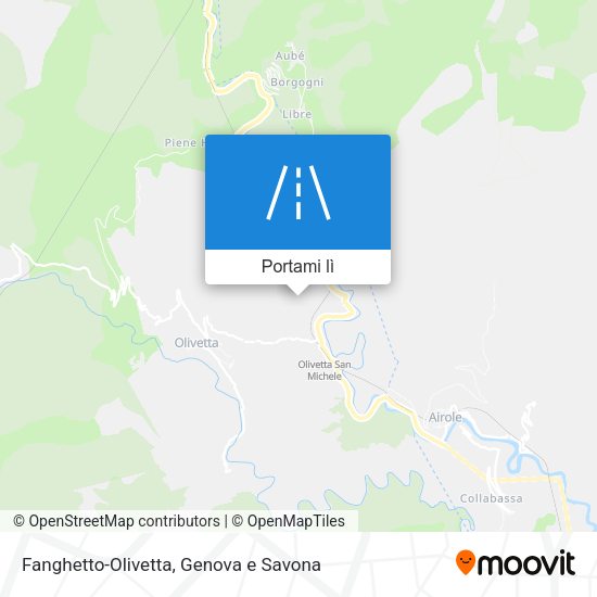 Mappa Fanghetto-Olivetta