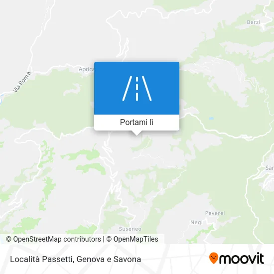 Mappa Località Passetti