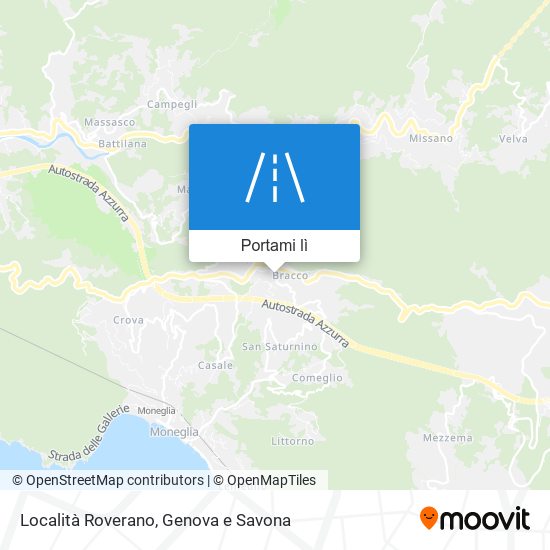 Mappa Località Roverano