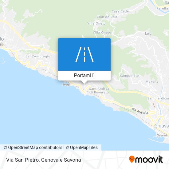 Mappa Via San Pietro