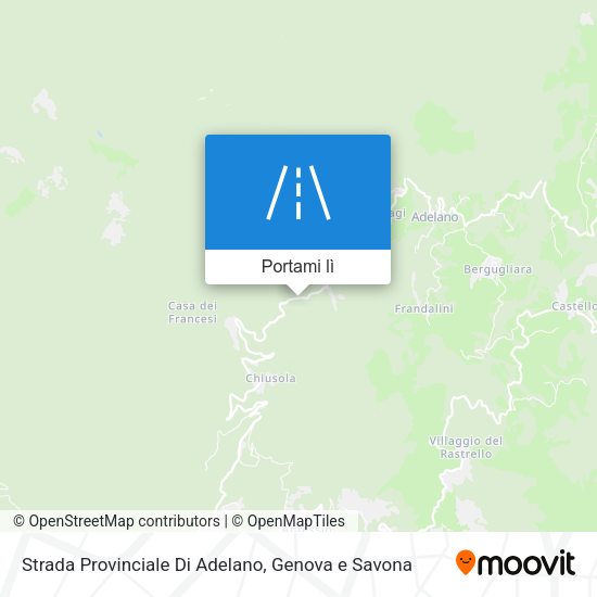 Mappa Strada Provinciale Di Adelano