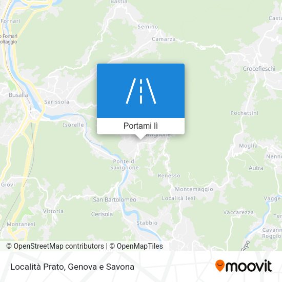 Mappa Località Prato