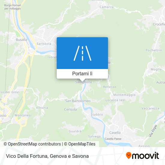 Mappa Vico Della Fortuna