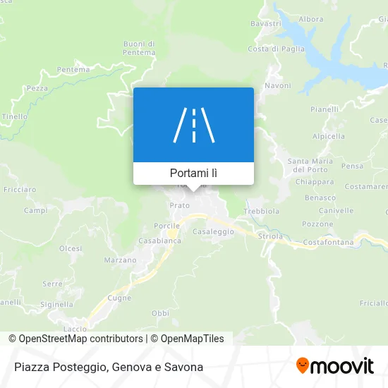 Mappa Piazza Posteggio