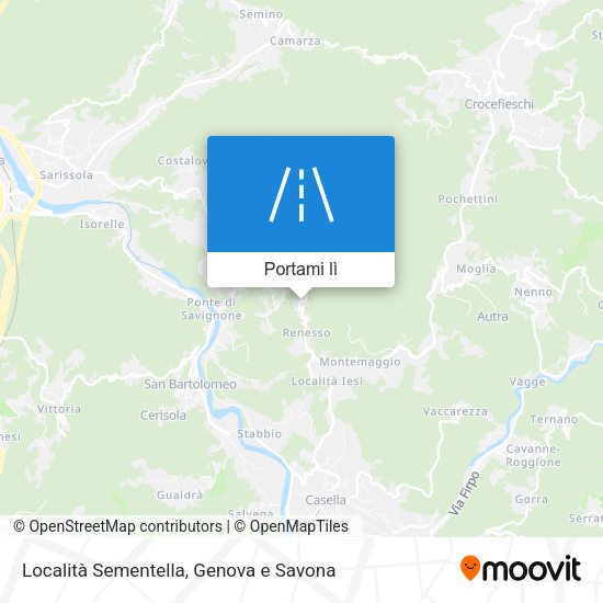 Mappa Località Sementella