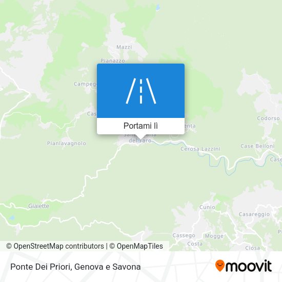 Mappa Ponte Dei Priori