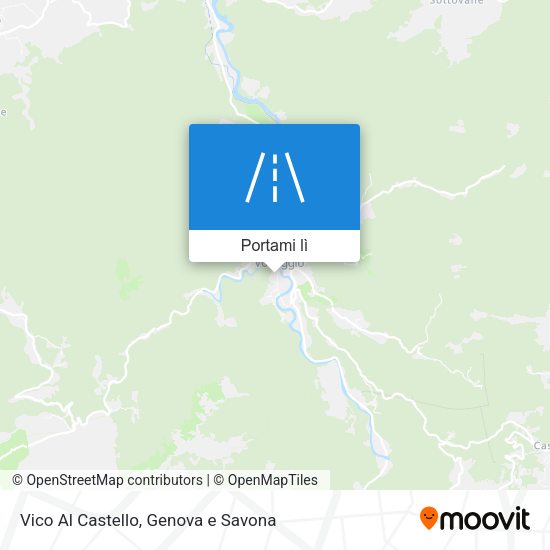 Mappa Vico Al Castello