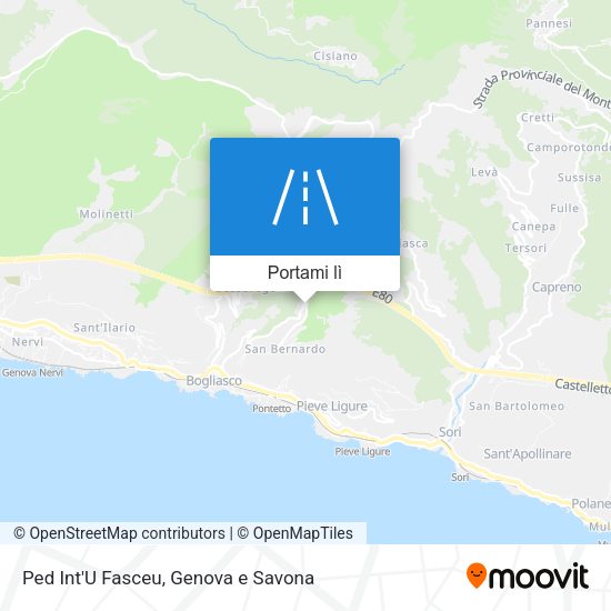 Mappa Ped Int'U Fasceu