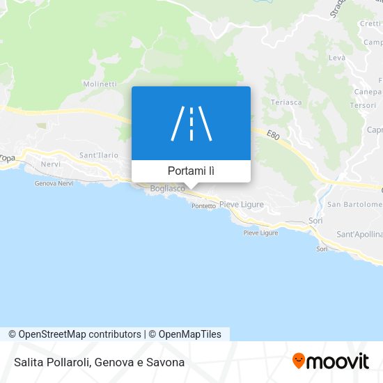 Mappa Salita Pollaroli