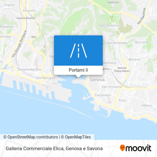 Mappa Galleria Commerciale Elica