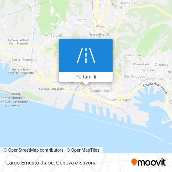 Mappa Largo Ernesto Jurse