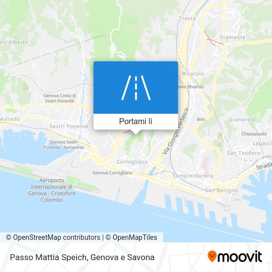 Mappa Passo Mattia Speich