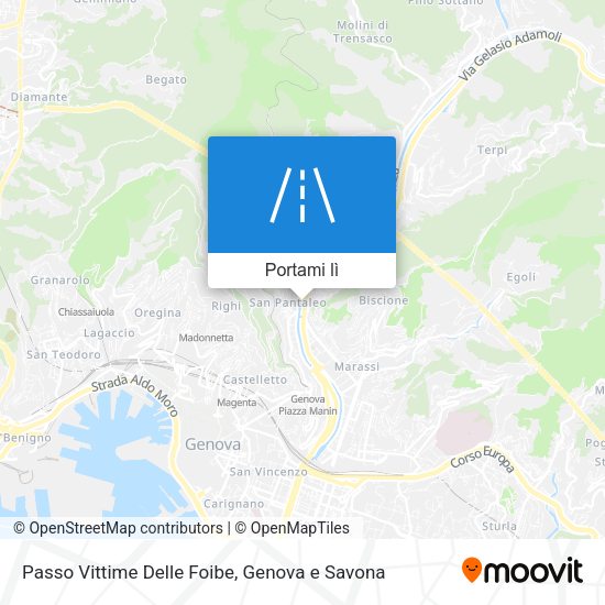 Mappa Passo Vittime Delle Foibe