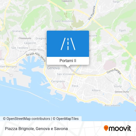 Mappa Piazza Brignole