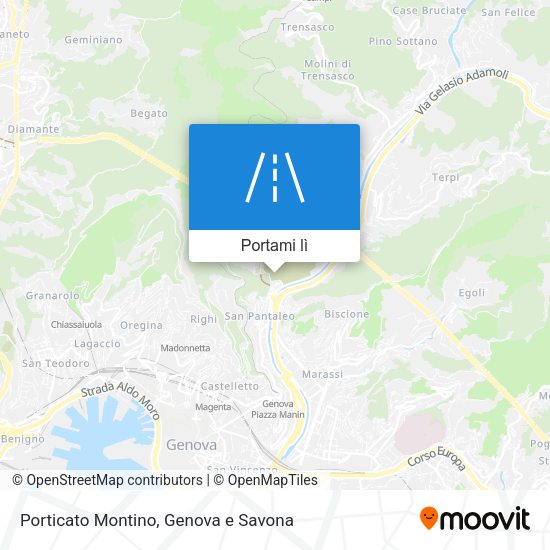 Mappa Porticato Montino