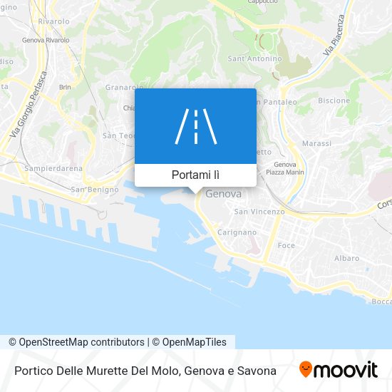 Mappa Portico Delle Murette Del Molo