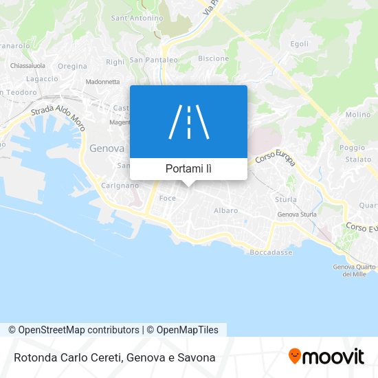 Mappa Rotonda Carlo Cereti