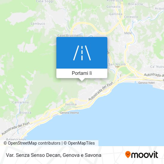 Mappa Var. Senza Senso Decan