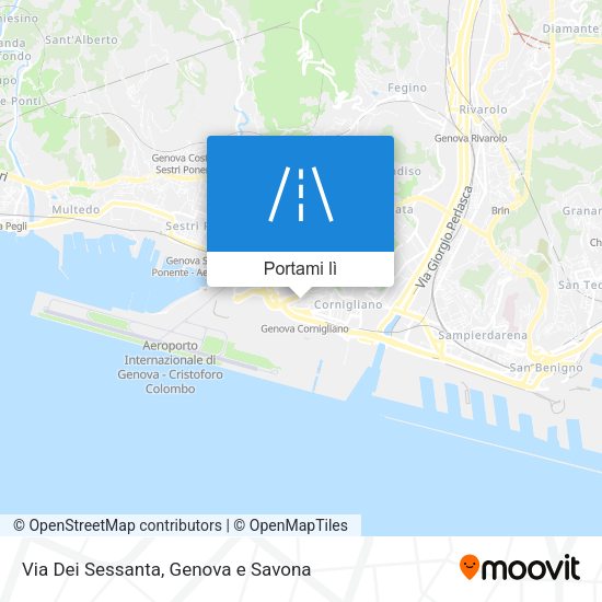 Mappa Via Dei Sessanta