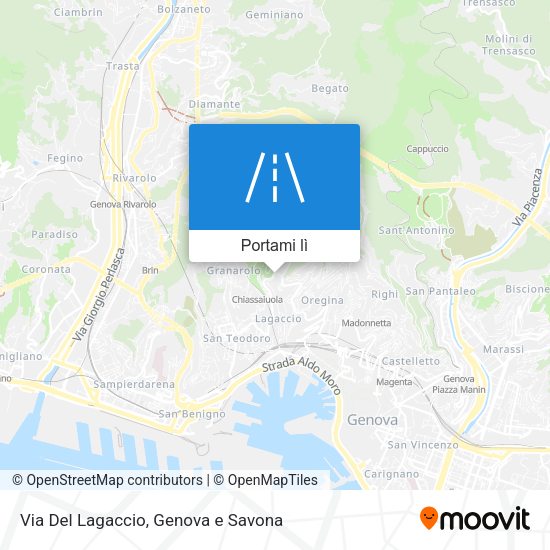 Mappa Via Del Lagaccio