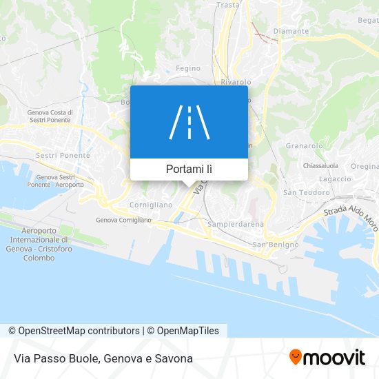 Mappa Via Passo Buole