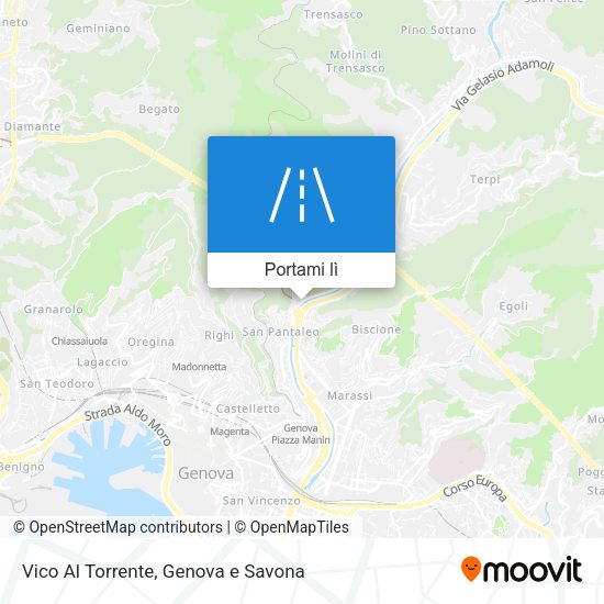 Mappa Vico Al Torrente