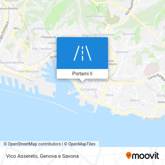 Mappa Vico Assereto