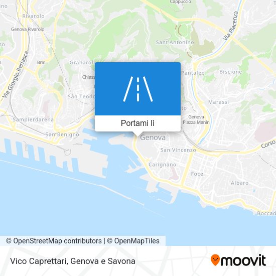 Mappa Vico Caprettari