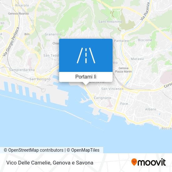 Mappa Vico Delle Camelie