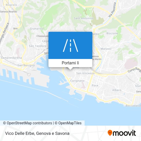 Mappa Vico Delle Erbe