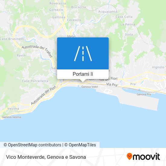 Mappa Vico Monteverde