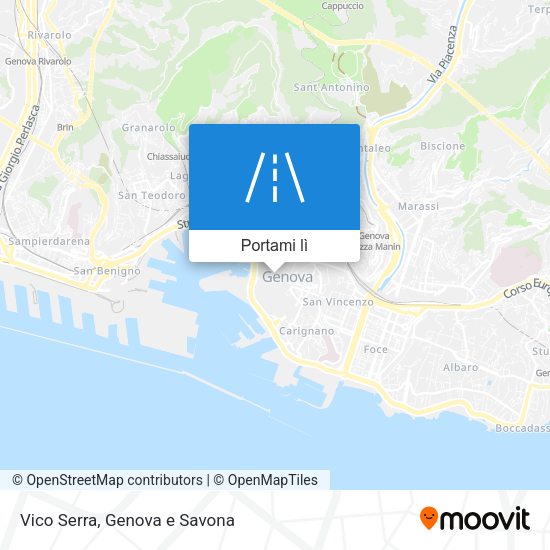 Mappa Vico Serra
