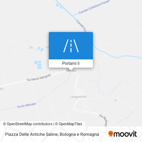 Mappa Piazza Delle Antiche Saline