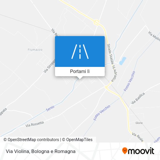Mappa Via Violina