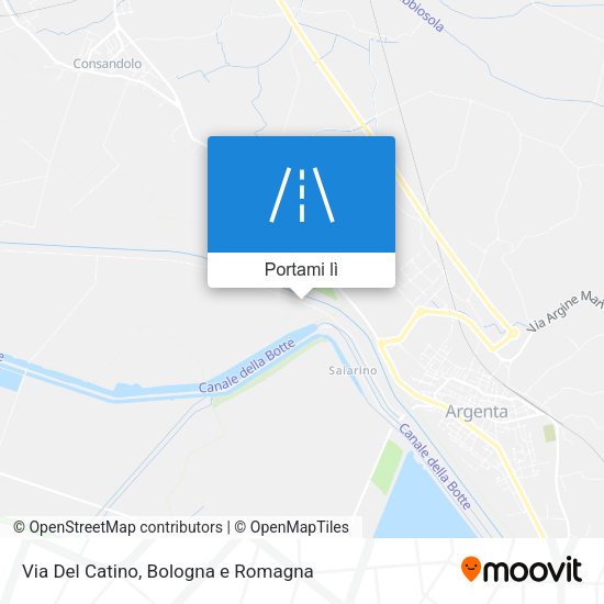 Mappa Via Del Catino