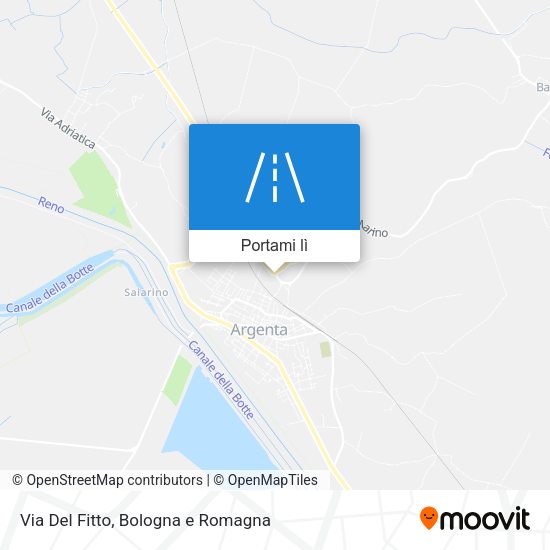 Mappa Via Del Fitto