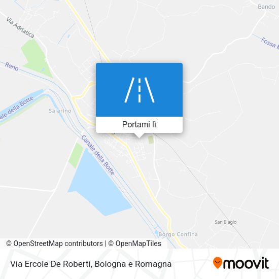 Mappa Via Ercole De Roberti