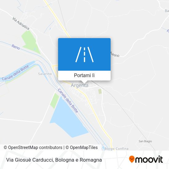 Mappa Via Giosuè Carducci