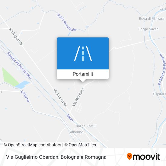 Mappa Via Guglielmo Oberdan