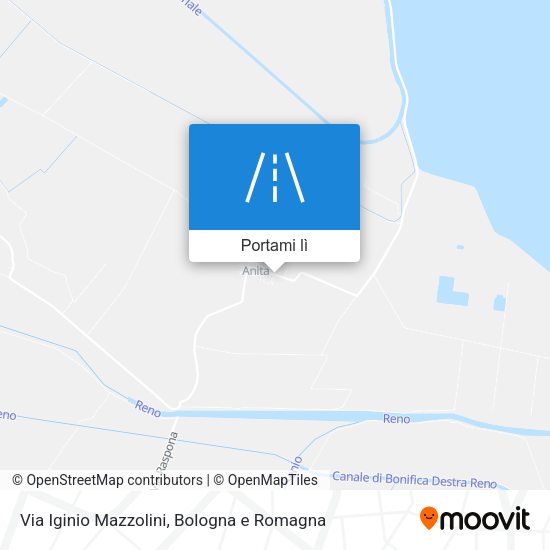 Mappa Via Iginio Mazzolini