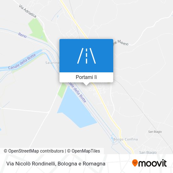 Mappa Via Nicolò Rondinelli